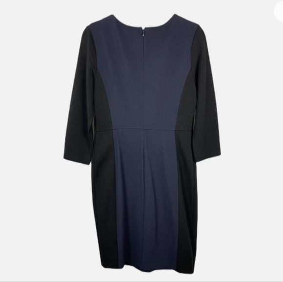 Talbots form fitting colour block Sheath dress, plus size 20W - Picture 10 of 12